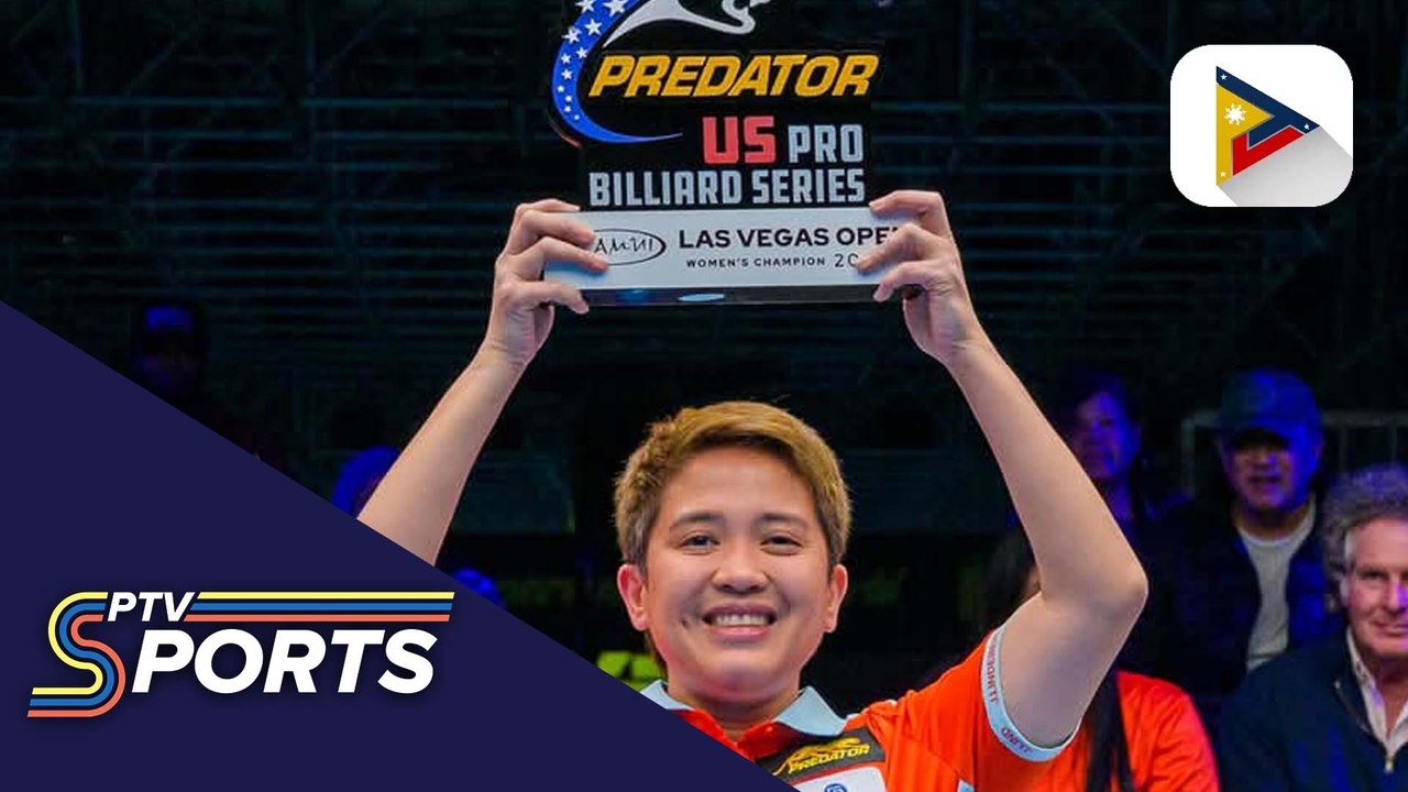 Rubilen Amit, itinanghal na kampeon sa Las Vegas Women's Open