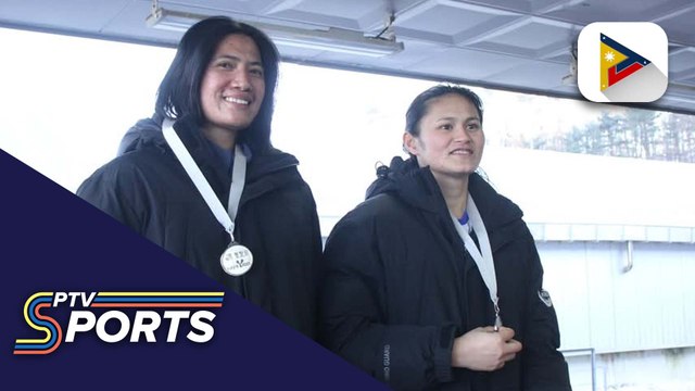 Filipina Bobsleigh Duo Reah Pitogo Sumalpong at Shirley Salamagos, nasungkit ang makasaysayang Silver Medal ng bansa sa Korea Cup 2025