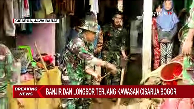 Banjir dan Longsor Terjang Kawasan Cisarua Bogor, 486 Warga Terdampak dan 1 Korban Hilang