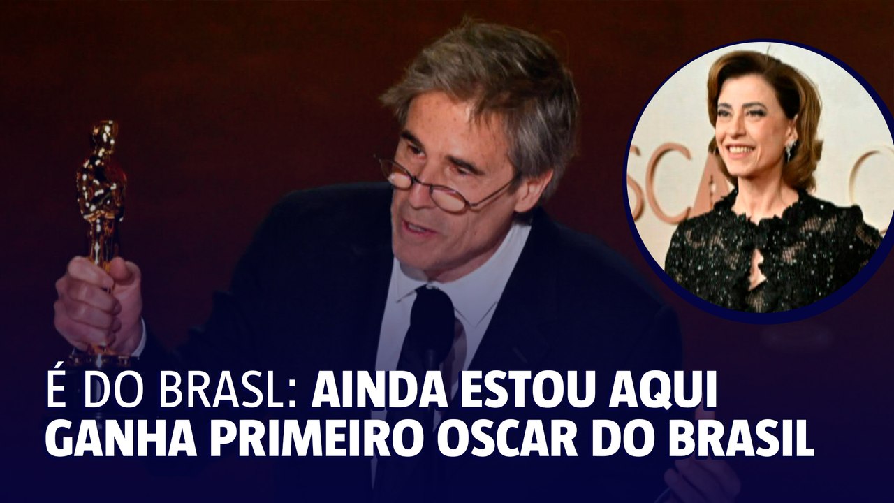Primeiro Oscar para o Brasil: "Ainda Estou Aqui" vence prêmio de melhor filme internacional