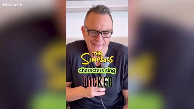 Hank Azaria delivers Simpsons-style rendition of Wicked hit for 2025 Oscars