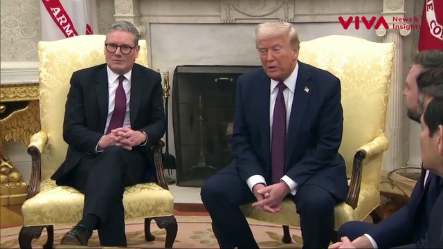 PM Inggris Datangi Trump Saat AS-Eropa 'Cekcok'