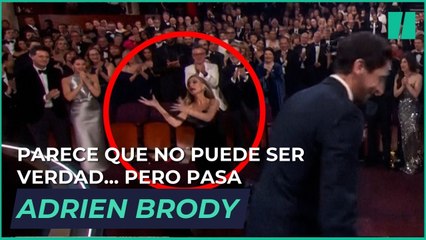 Lo que hizo ADRIEN BRODY justo ANTES DE RECOGER el OSCAR