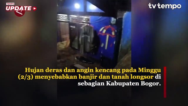 Banjir di Kabupaten Bogor Sebabkan 28 Desa Terendam dan 1 Orang Hilang