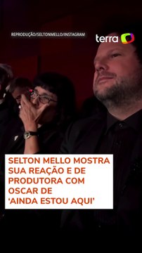 Selton Mello mostra sua reação e de produtora com Oscar de ‘Ainda Estou Aqui’: ‘Quase desmaiava’