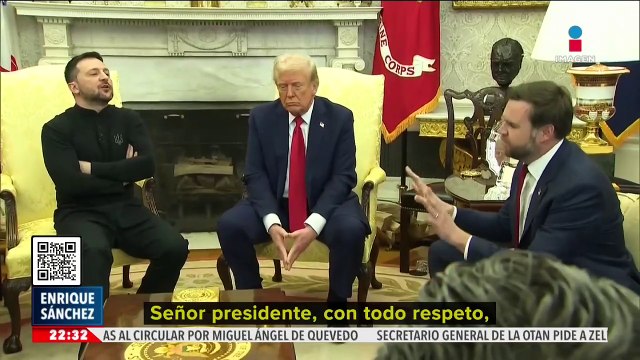 Así fue la acalorada discusión entre Trump y Zelenski