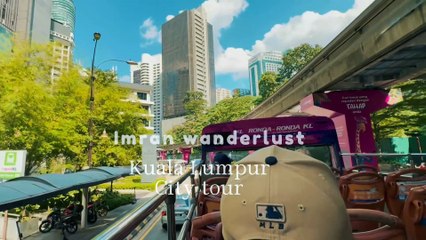 "Exploring the best of Kuala Lumpur! 🏙️