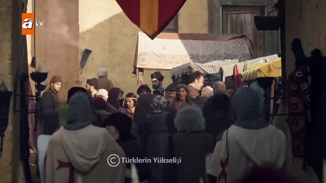 المؤسس عثمان الحلقه 183 الاعلان الاول و الثاني للحلقه - عثمان ينقذ حليمه استعادة سوقوط