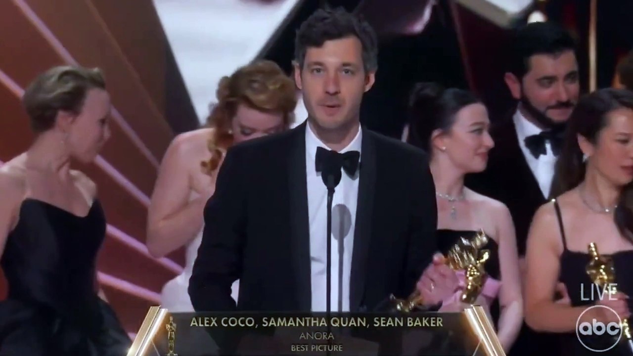 Oscars Best Film: Anora wins award for best film at the Oscars