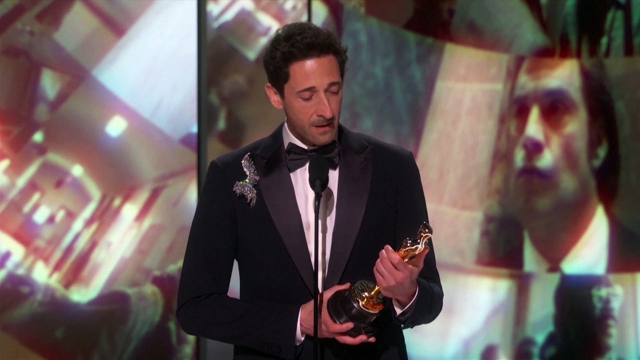 Adrien Brody, premio a Mejor Actor | Oscar 2025