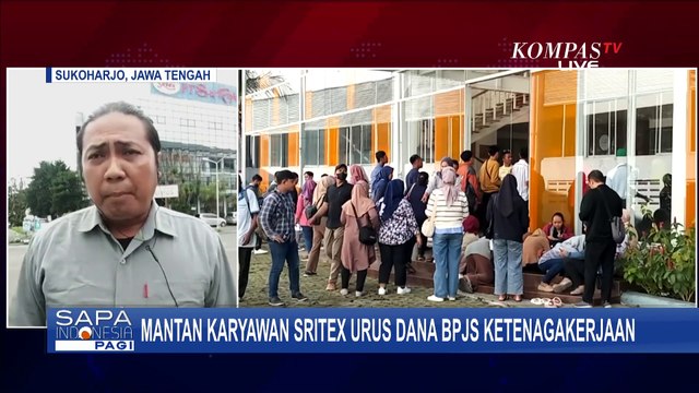 Potret Mantan Karyawan Sritex Urus Dana BPJS Ketenagakerjaan