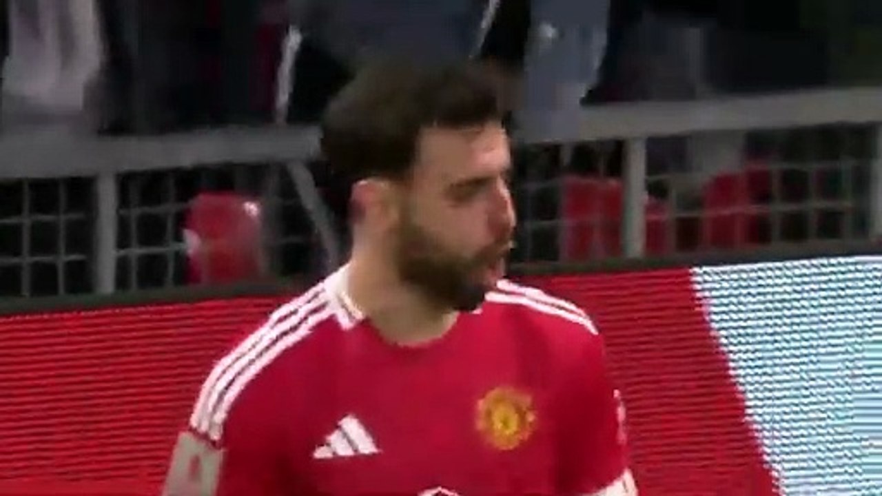 GOAL  Bruno Fernandes  Manchester United 1-1 Fulham  Fifth Round  Emirates FA Cup 2024-25 - Man united vs fulham