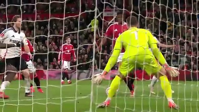 Fulham Knock United Out- Manchester United 1-1 - Fulham Emirates FA Cup 24-25 - Man united vs fulham