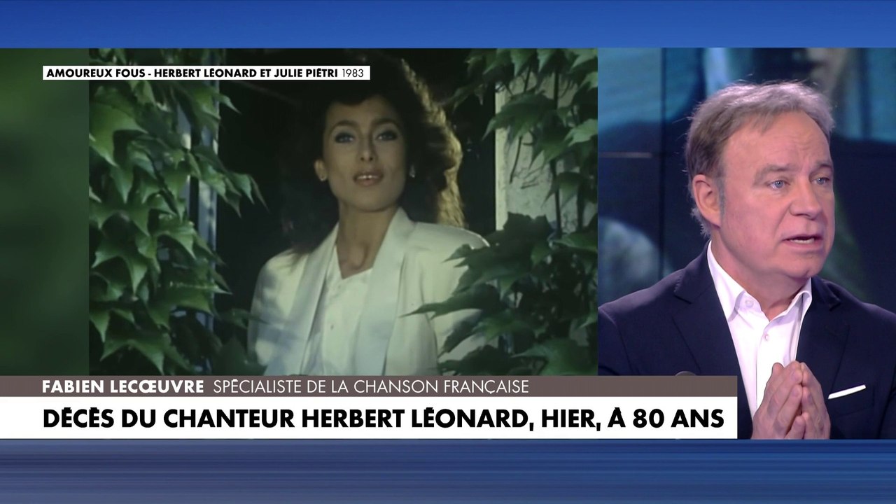 Fabien Lecœuvre : «Herbert Léonard suscitait un engouement particulier»