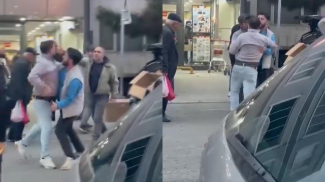 Sarıyer’de fırın sahibiyle seyyar satıcı arasında 'Pide satamazsın' kavgası