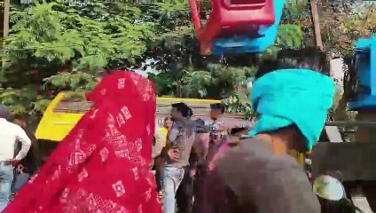 स्कूल की बस हादसे का शिकार