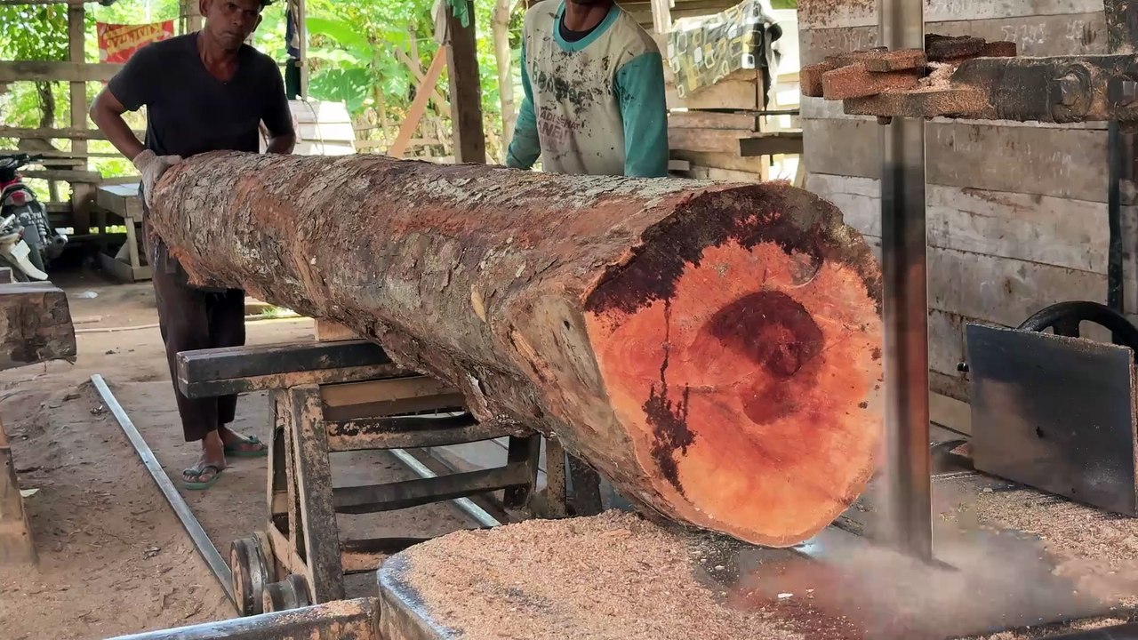 Speed and Accuracy of Sawing 2x20 Wood in Sawmill Machine