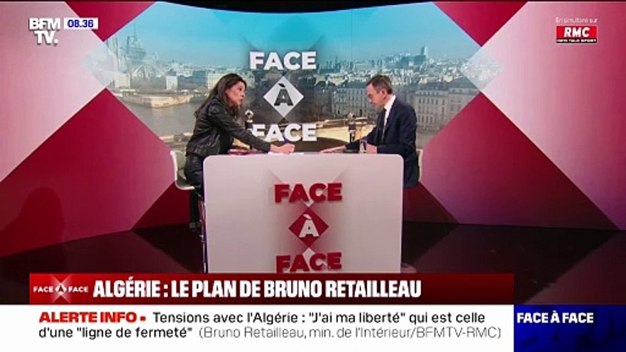 Bruno Retailleau: "Nous sommes en train d'établir une liste de plusieurs centaines de personnes qui ont un profil dangereux (...) Ces gens-là, nous allons les présenter aux Algériens"