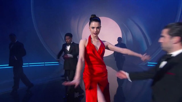 Margaret Qualley - James Bond Tribute - Oscars 2025