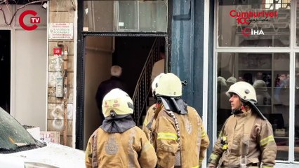 Bahçelievler’de kargo firmasına ait depoda yangın