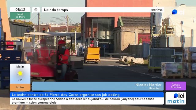 L'air du temps - Le technicentre de Saint Pierre des Corps organise un job dating ce samedi
