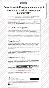 La Décorporation ? C'est à dire ? ...