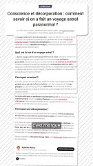 La Décorporation ? C'est à dire ? ...