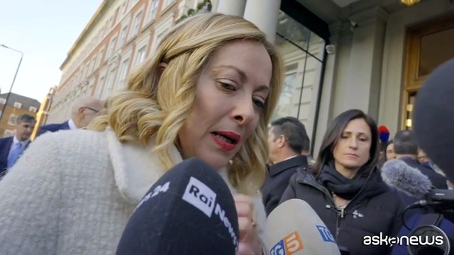 Usa, Meloni: Sui dazi siamo molto preoccupati, cercare soluzioni