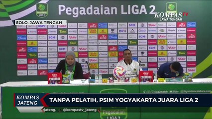 Tanpa Pelatih, PSIM Yogyakarta Juara Liga 2