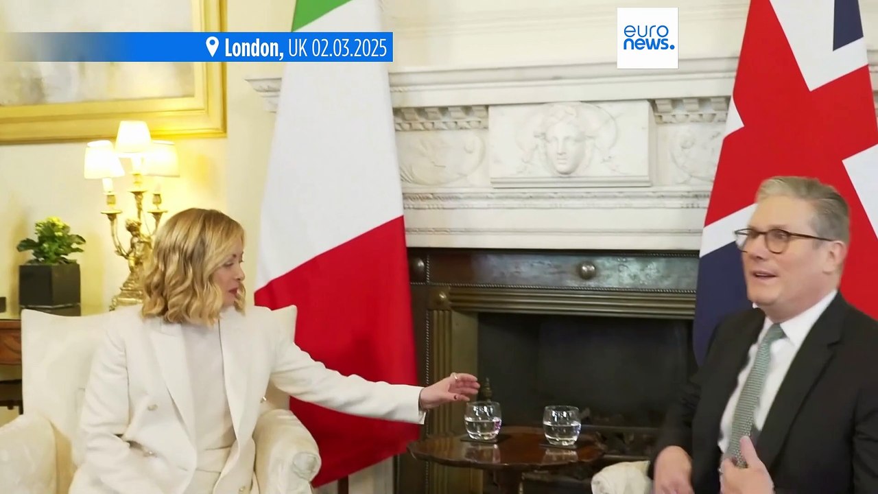Meloni und Starmer: Italien und Großbritannien als Brücke zu den USA