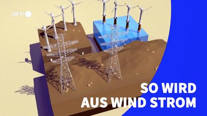 Videografik: So wird aus Wind Strom