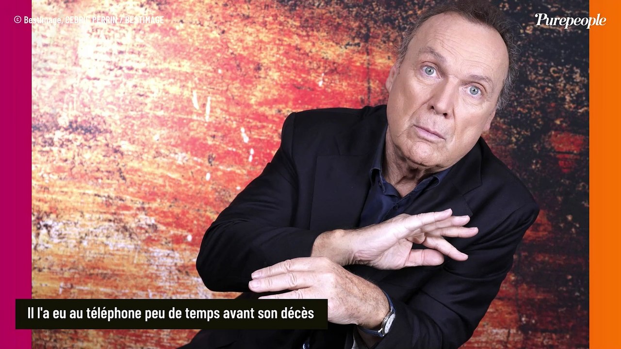 Herbert Léonard n'est plus : Julien Lepers révèle leurs derniers échanges, "Il savait que son temps était compté"