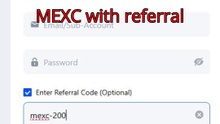 Mexc Referral Code: mexc-200
