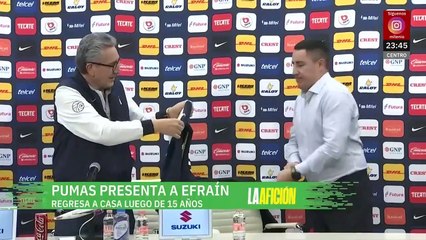 Efraín Juárez es presentado como DT de Pumas y promete valentía en la cancha