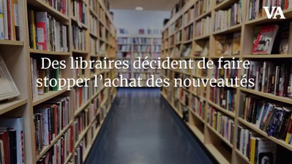 Des libraires décident de faire stopper l’achat des nouveautés