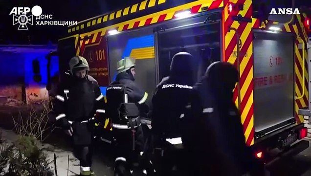 Ucraina, attacco russo con droni: colpita Kharkiv