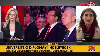 İstanbul Üniversitesi'nden İmamoğlu'nun 'sahte diploma' soruşturması hakkında açıklama