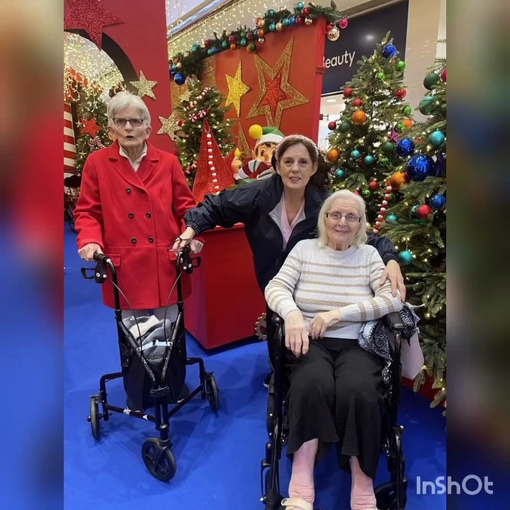Inspirational Woman of the Year Berna Green at Oakleaves Care Home in Derry
