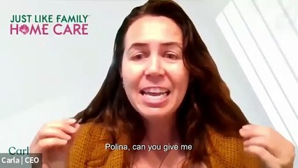 Senior Care in York & Durham Region with Polina Zagran, Just Like Family Home Care