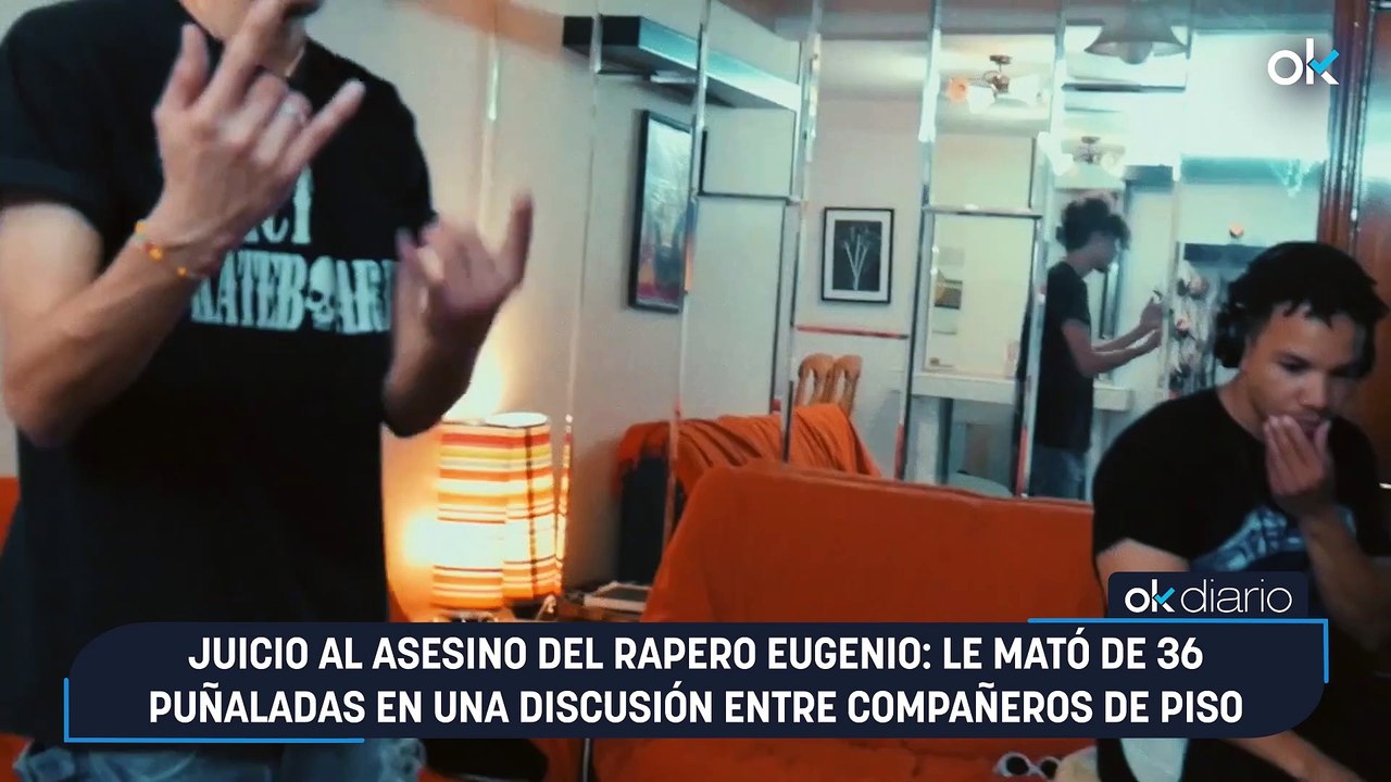 Juicio al asesino del rapero Eugenio: le mató de 36 puñaladas en una discusión entre compañeros de piso