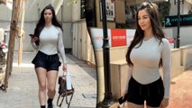 Giorgia Andriani: International Model-Actress Spotted In Her Sporty-Sassy Avatar At Mumbai - India