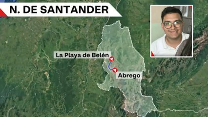 Joven de 19 años fue secuestrado en el Catatumbo: esto se sabe