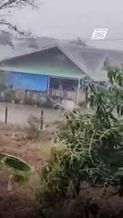 พายุถล่มขอนแก่น! เสาไฟล้ม-น้ำท่วม-ไฟดับทั้งเมือง