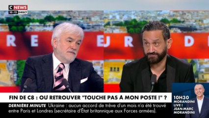Pascal Praud vide son sac face à Cyril Hanouna : "Je ne suis pas très content que vous alliez dans le groupe M6"