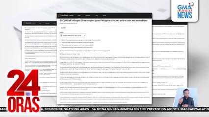 Palasyo, pinag-aaralan na kung may mas malalim na dahilan sa donasyon ng grupong iniuugnay sa espionage | 24 Oras