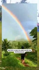 Ternyata seperti ini unjung pelangi
