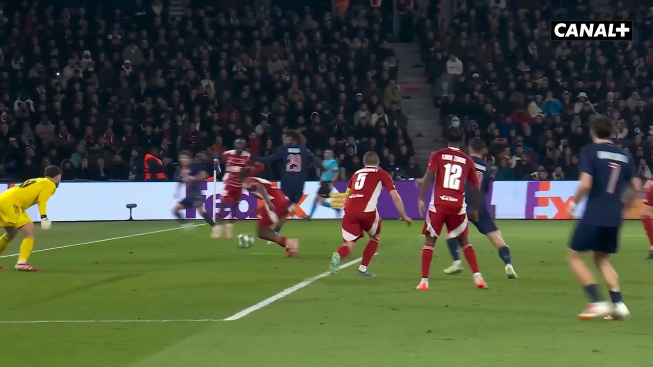 Football : UEFA CHAMPIONS LEAGUE de Football Saison 2024-2025 Barrages Match Retour PSG - Brest