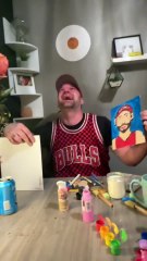 Husband's Artistic Attempt at Wife's Portrait Takes Hilarious Turn