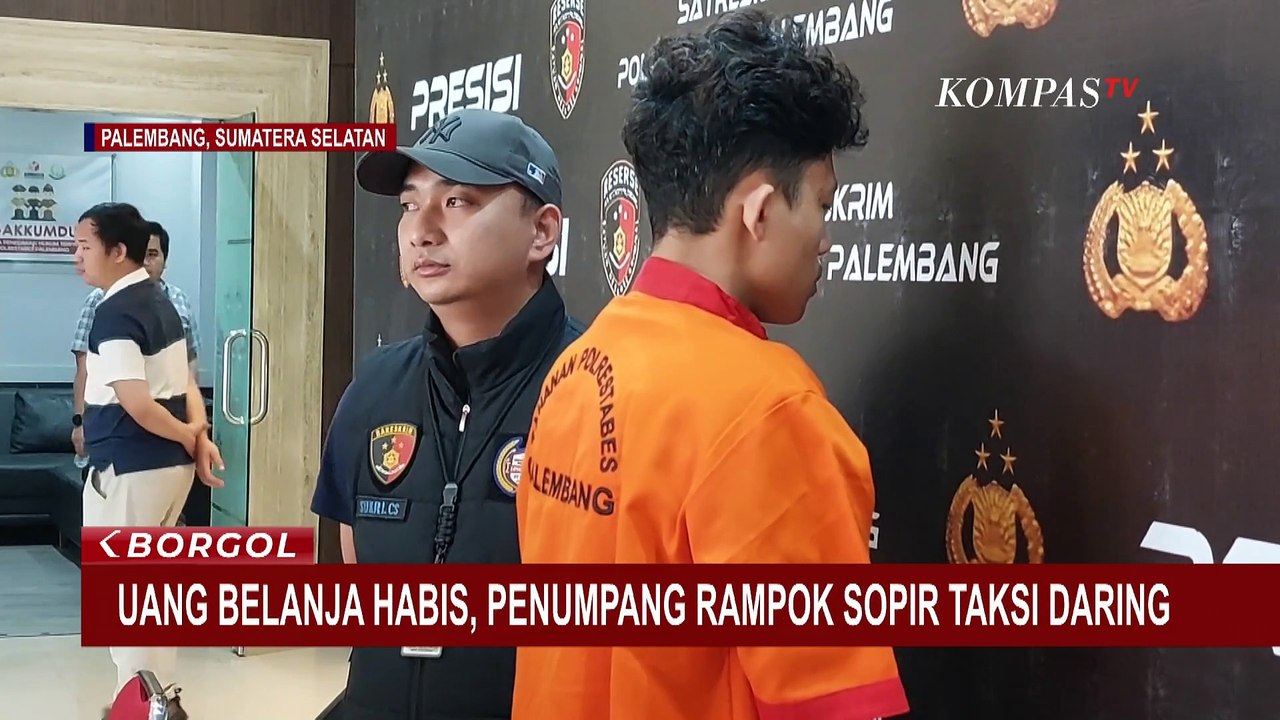 Modus Pura-Pura Jadi Penumpang, Pria Nekat Rampok Sopir Taksi Daring di Palembang