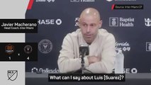 Luis Suarez a 'privilege' to have at Inter Miami - Mascherano